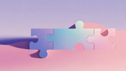 Pastel Puzzle Pieces
