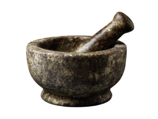 Rustic Stone Mortar and Pestle 