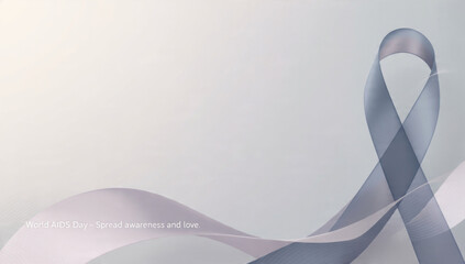 World AIDS Day Awareness Ribbon