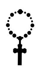 vector illustration of a cross