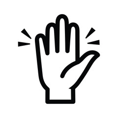 Obraz premium Hand gesture snap fingers