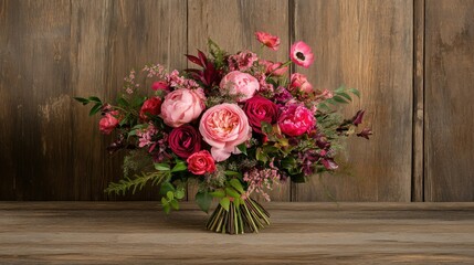 Beautiful romantic flower bouquet