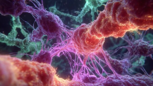 A Stunning Visual Journey Through the Intricate Network of Neurons: Exploring the Beautiful Structure and Functionality of Nervous System Cells in Vivid Detail