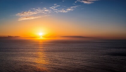 Obraz premium Sunrise Over The Horizon In 2026