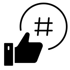 social media reaction icon love like heart vector illustration