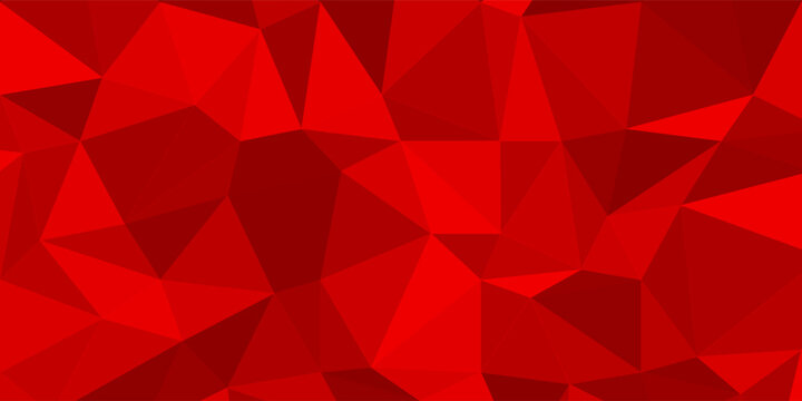 Mosaic abstract pattern ambience background texture. geometric low polygon red gradient design. Suitable for greeting, banners, page, surfaces, business, presentation, poster, display, advertisement