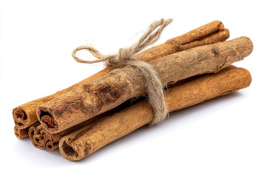 Dang Shen: Dried Codonopsis Pilosula Sticks as a Unique Culinary Ingredient on White Backdrop