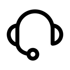 Help Center Modern Line Icon. Professional minimal vector symbol representing support assistance guidance and customer service.