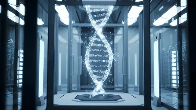 DNA Strand in Lab.