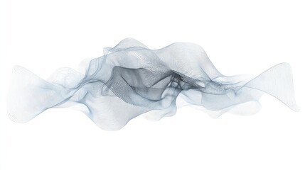 Abstract Waveform Graphic