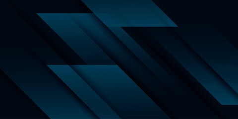 Dark blue background with overlapping diagonal gradient shapes. Modern and futuristic scratch style background concept for cover, brochure, certificate, website, and presentation. VOL. 4 © siti lutvias