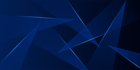 Obraz premium Abstract futuristic dark blue background with light and shadow. Eps10
