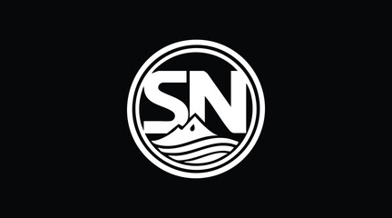 Abstract vector illustration of a black and white background featuring a skull symbol and 3d business icon design for a web internet concept