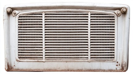 Vintage Truck Grill Isolated