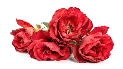 Wilted Red Roses