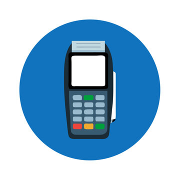 Mobile POS Payment Terminal Icon