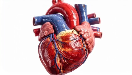medical visualization of a human heart organ