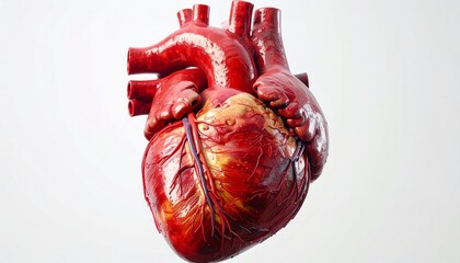 medical visualization of a human heart organ