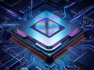 Futuristic AI Processor for Neural Network and Machine Learning Technology.