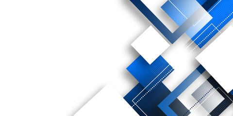 Modern Abstract Business Background with Sleek Geometric Shapes and Blue Gradient Symbolizing Professionalism and Innovation