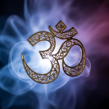 Om Symbol - Spiritual Enlightenment and Meditation Focus.