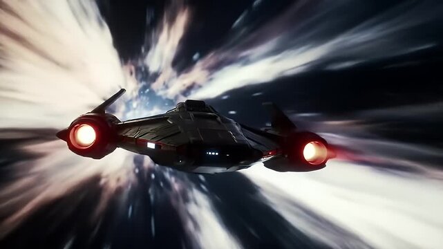 Spaceship Speeding Tunnel.