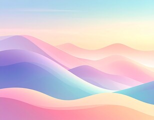 Soft gradient illustration background in neutral tones