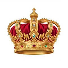 Elegant royal crown vector artwork with intricate decorative elements, suitable for premium branding and heraldic themes.