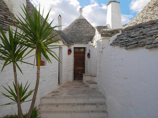 narrow street in the old town © talavietis