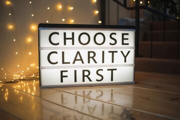 Sign Displays Choose Clarity First in Minimal Reflective Setting