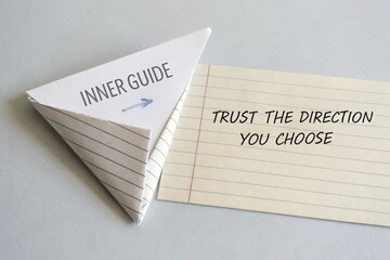 Triangular Paper Beacon Guides Trust Through Meaningful Message