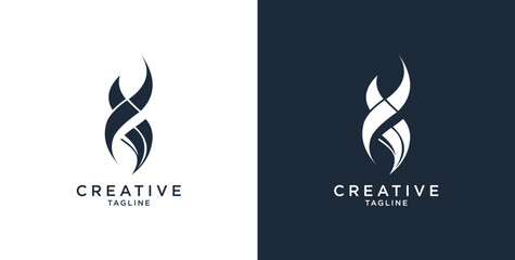 Abstract Colorful Logo Design Elements
