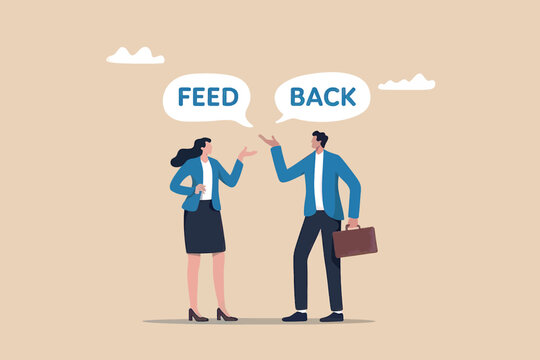 Providing and receiving constructive feedback in a professional business setting