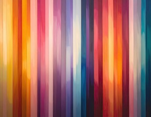 Vertical stripes in a spectrum of vibrant, blended colors. A visual exploration
