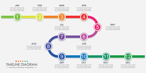 Business road map timeline infographic concept. with icons and 5, 7 options, Corporate milestones graphic elements. workflow layout, diagram, report, web design. Creative, vector	