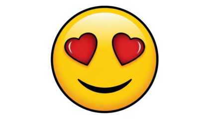 Smiling face with heart-eyes