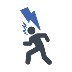 Electrocuted icon