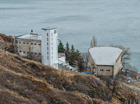 Sevan, Armenia - built on the shores of Sevan Lake during URSS rule as a retreat for the Writers' Union of Armenia, the Writers House is one of the finest example of Soviet Brutalism
