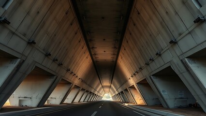 culvert. Concrete culvert arch structure beneath a road with geometric industrial design. bar promotions, beverage menus, designed for product packaging and bar promotions, used by fitness trainers.