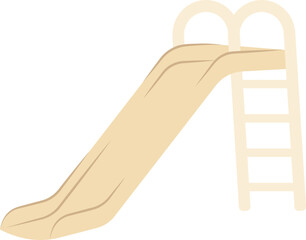 Illustration of toy slider for children vector