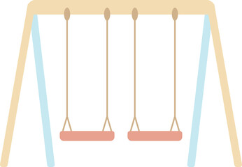 Illustration of toy swing vector