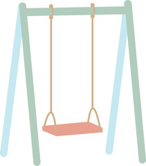 Illustration of toy swing vector