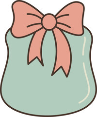 Illustration of bag box vector