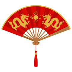 Lunar New Year Traditional Chinese Fan