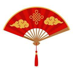 Lunar New Year Traditional Chinese Fan