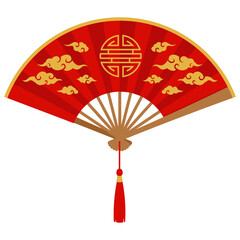 Lunar New Year Traditional Chinese Fan