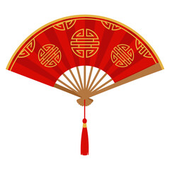 Lunar New Year Traditional Chinese Fan