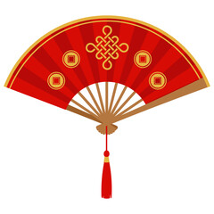 Lunar New Year Traditional Chinese Fan