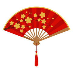 Lunar New Year Traditional Chinese Fan