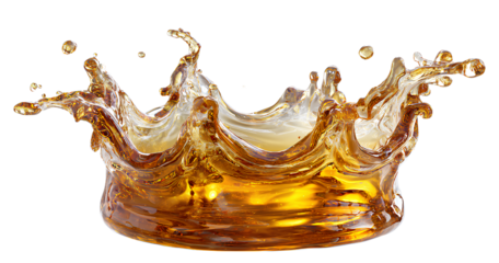 lazyaisheba_a_large_rosemary_bush_with_purple_flowers_set_again - lazyaisheba_crown-shaped_splash_of_engine_oil_isolated_on_a_tra_